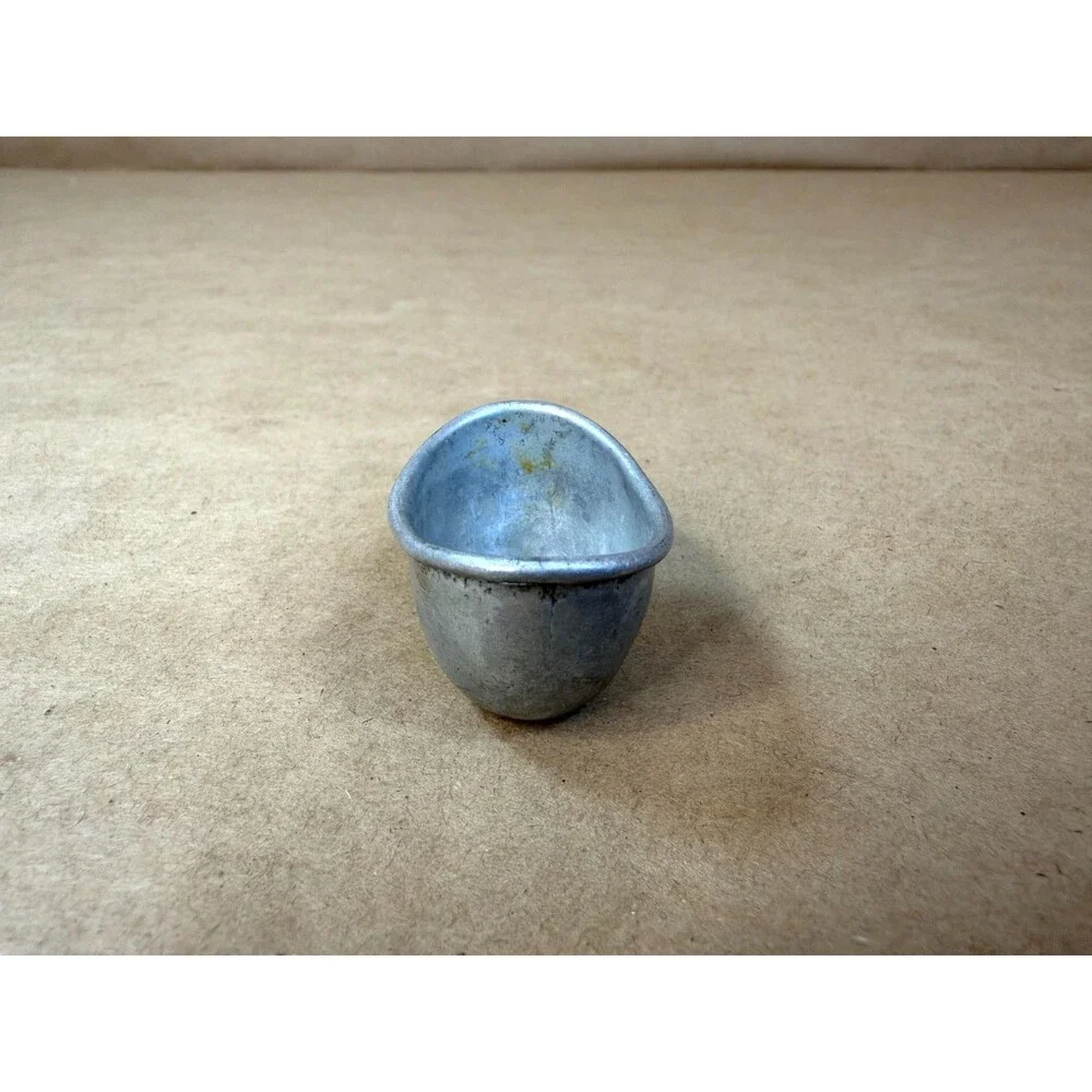 Vintage Lavoptik Aluminum Eye Wash Cup | Antique Optometry Eye Bath | Medical
